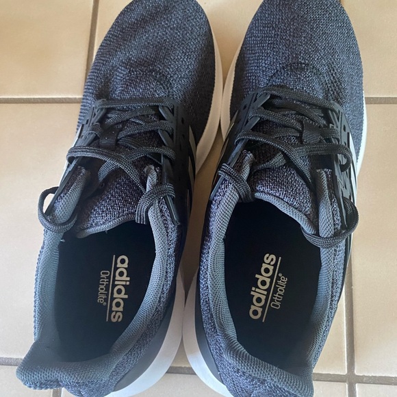 NWOT Adidas Women’s 8.5 | Black White Ortholite Running Shoes - Picture 6 of 7